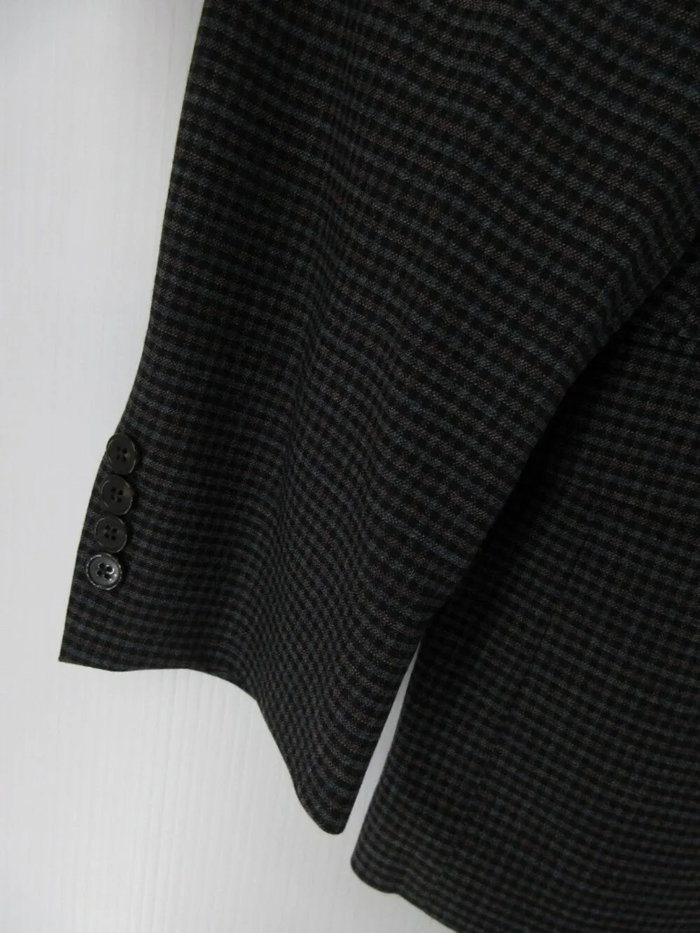 Hart Schaffner Marx Sport Coat 52 Blazer Wool Gingham Check Jacket NEW